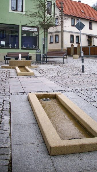 Brunnenmeisterei Weimar, Schreier, Schweina Marktplatz