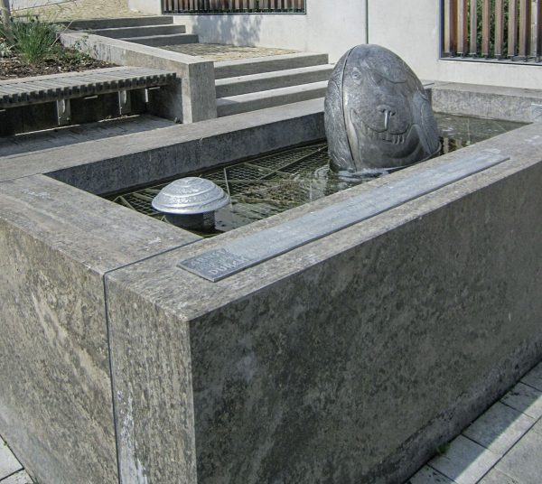 Arnstadt Marktstraße Hock auf Brunnen