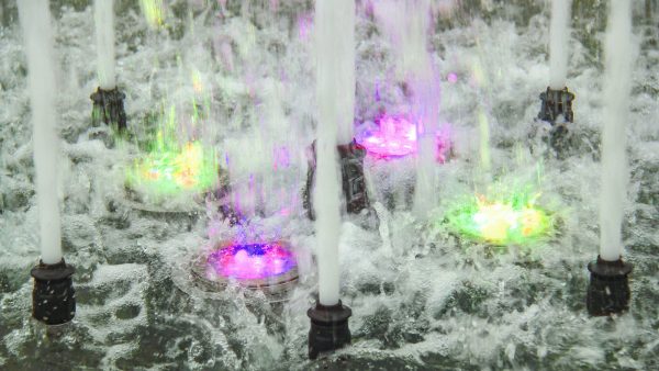 Bad Frankenhausen Marktbrunnen mit RGB-Power-Led`s