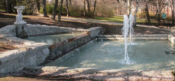 Erfurt Stadtpark Föntenbrunnen