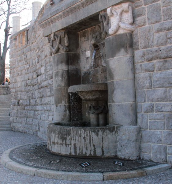 Erfurt Stadtpark Löwenbrunnen