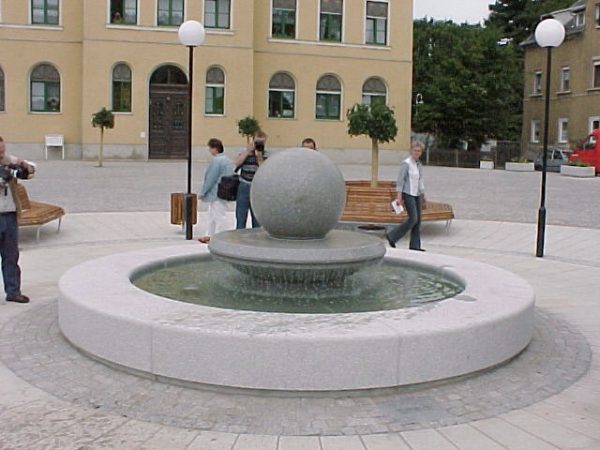 Gößnitz Rathausbrunnen