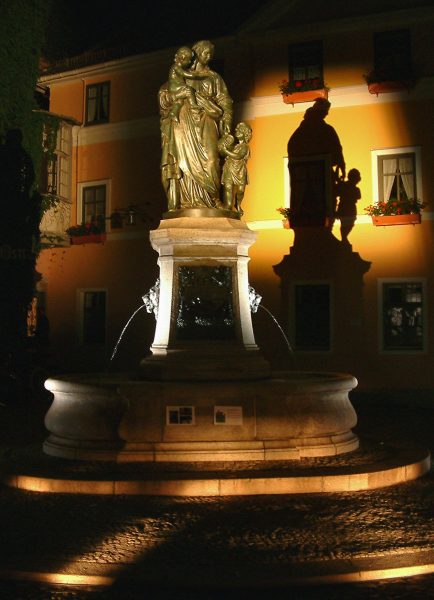 Historischer Donndorfbrunnen Weimar