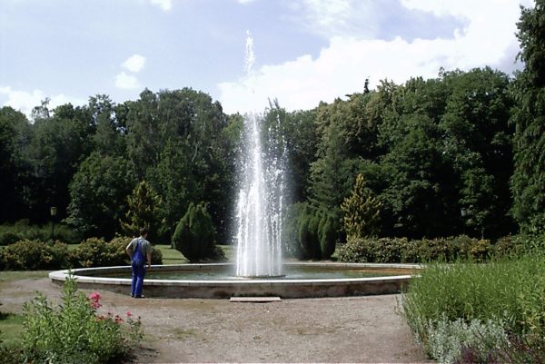 Ilmenau, Stadtpark Klassische Fontaine