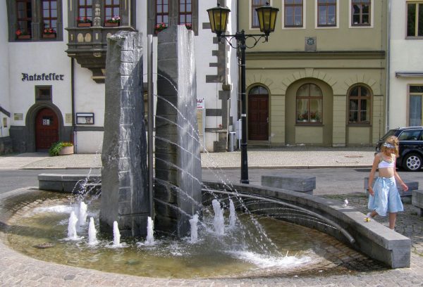 Brunnenmeisterei Weimar, Schreier, Saalfeld Marktbrunnen