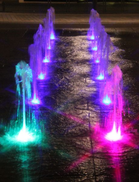 Sömmerda Marktbrunnen mit Power-LED Ansteuerung